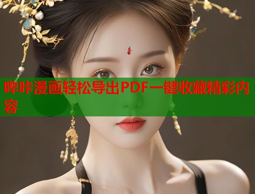 哔咔漫画轻松导出PDF一键收藏精彩内容