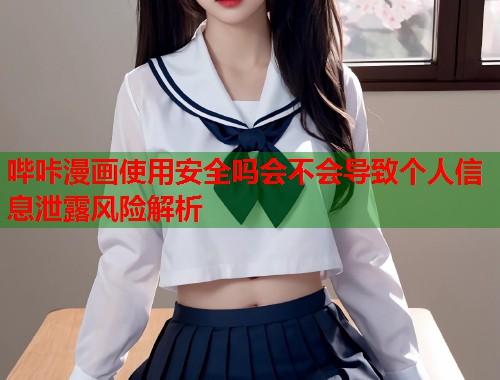 哔咔漫画使用安全吗会不会导致个人信息泄露风险解析