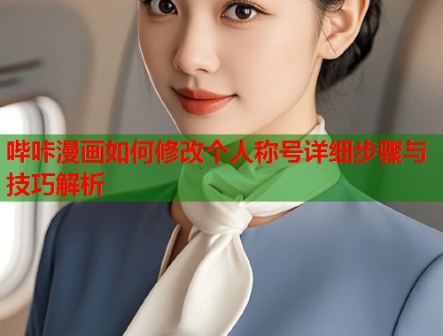 哔咔漫画如何修改个人称号详细步骤与技巧解析