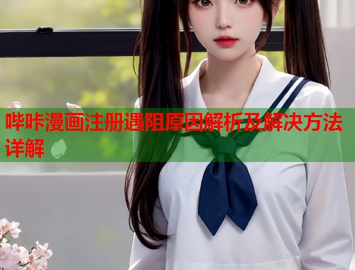 哔咔漫画注册遇阻原因解析及解决方法详解